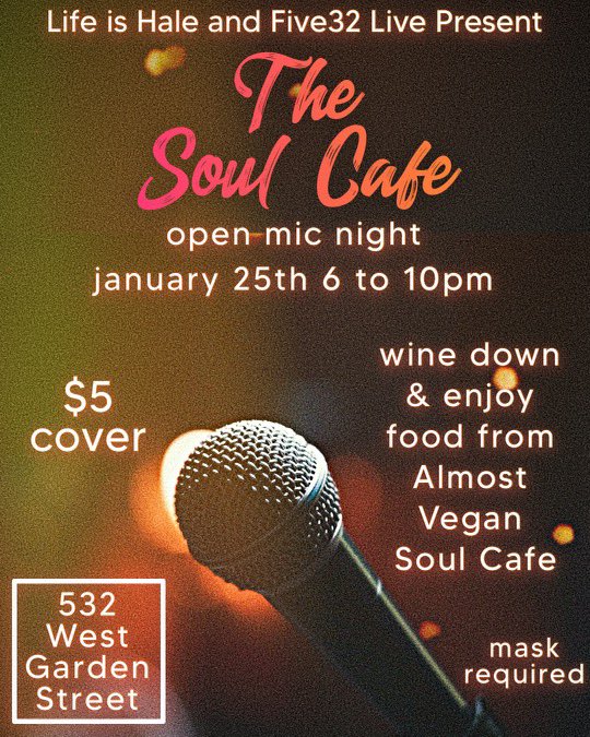 LifeIsHale_'s tweet photo. Open Mic night Monday 6-10pm come wine down with the crew of LifeIsHale https://t.co/1TjETVEZqA