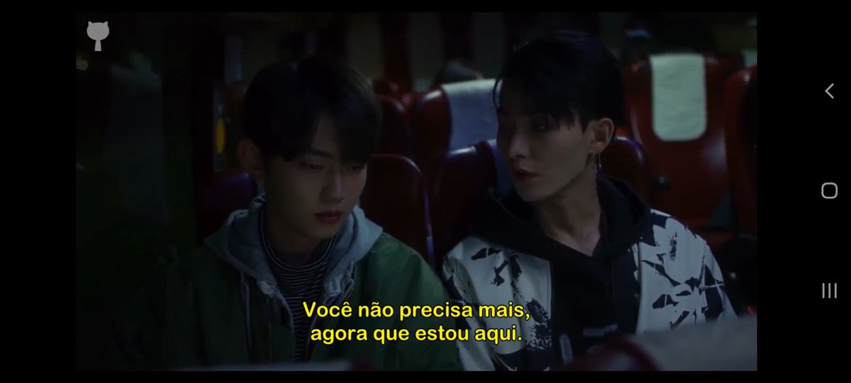 Kindinzin's tweet photo. Choi: Cadê meus remédios?
Go Yoo: Joguei fora, olhar pra minha cara vai te curar 

#ColorRush #ColorRushEP7 https://t.co/6ZTRPrZDo0