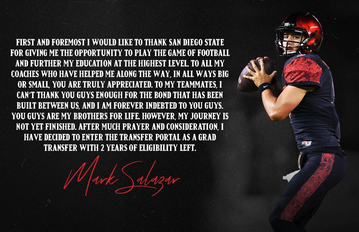 Thank you SDSU. On to the next chapter...