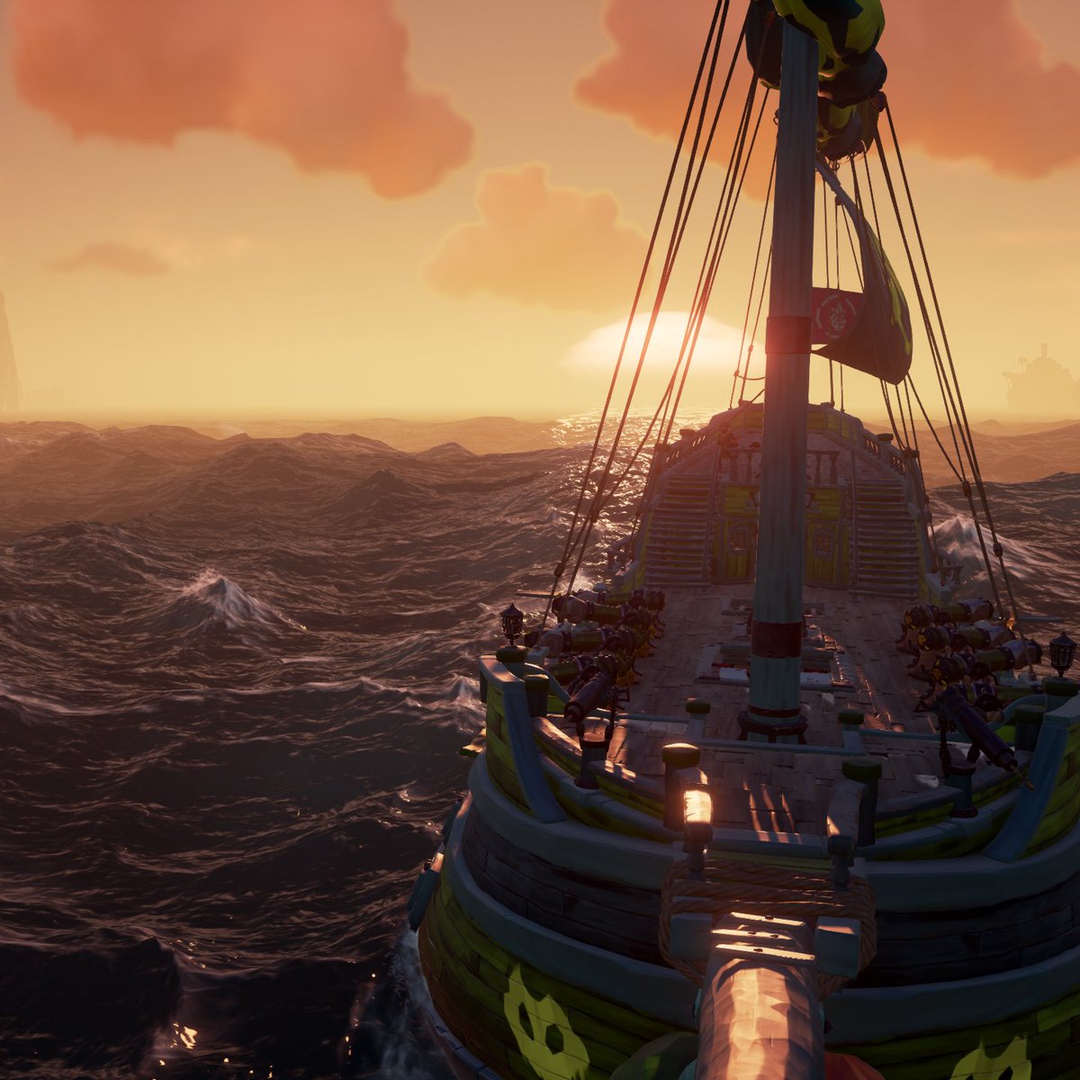 UhNoobis's tweet photo. @SeaOfThieves Sunset Serenades for the Savage Seas #SoTShot @SeaOfThieves https://t.co/jAYFqdny4R