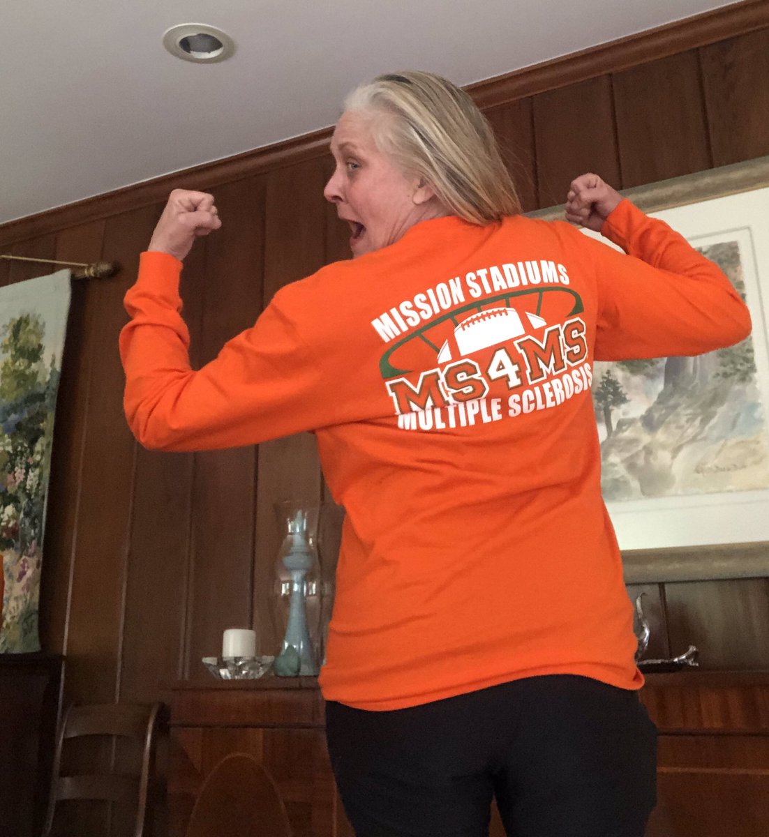 TheGirlWithMS's tweet photo. Thank you MS4MS for the awesome swag! Happy to be the winner of your online contest! #spreadingorange #missionstadiums #MS4MS #jointhefight. #selfcare2021 #conquermswithselfcare #conquerms #feelingstrong. #wevegotthis #msAdvocate #dowhatyoucan #takeTHATms! https://t.co/AY8vxocdDp