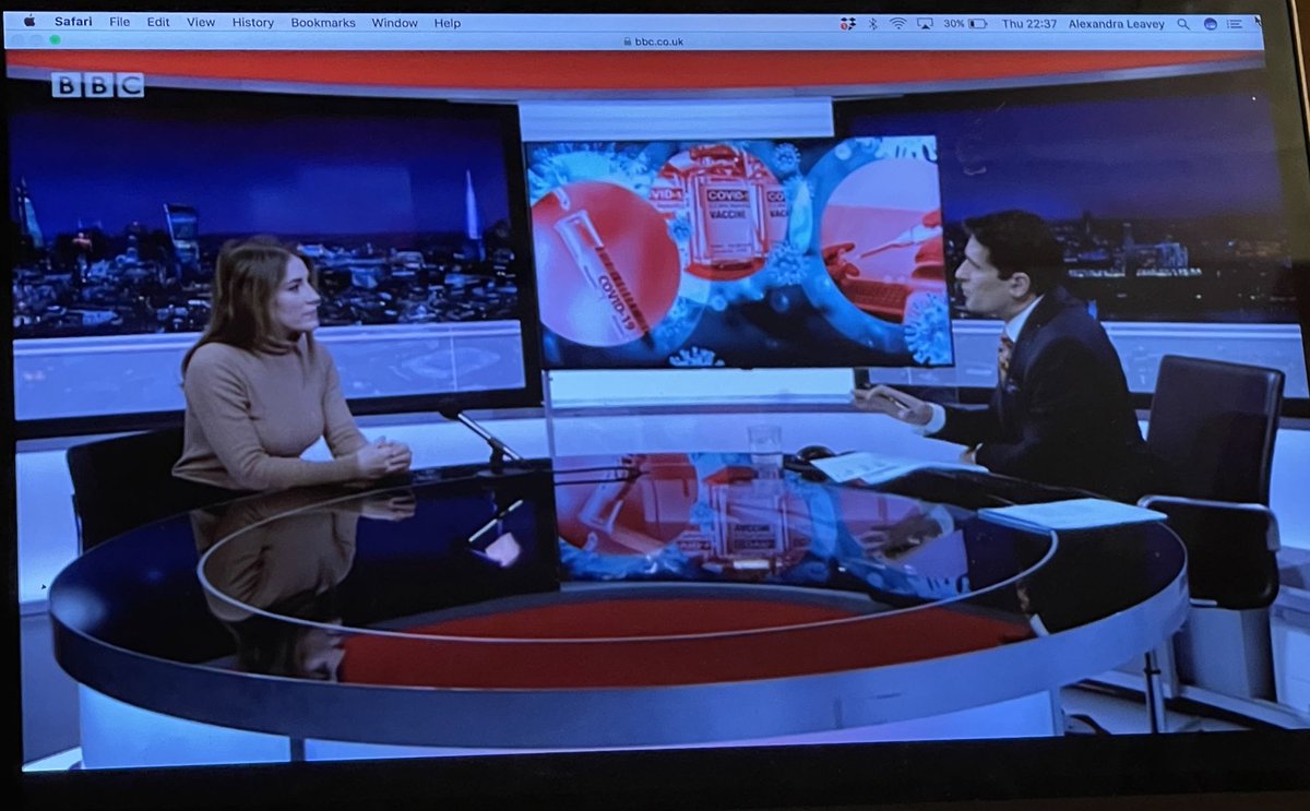 Very glad to see both  @BBCNews &  @BBCLondonNews covering vaccine-misinformation on their 10pm evening bulletins. And  @mariannaspring was spot on. Need to see this kept up as a concerted effort to turn the tide of conspiracies that have been deliberately disseminated. Keep it up.