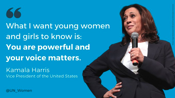 Thrilled to witness history being made as an amazing woman of color becomes the first female <a href="/VP/">Vice President JD Vance</a> in the USA.