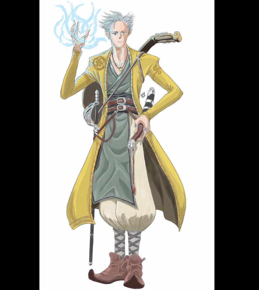cordyceps_cl's tweet photo. Dungeons and Dragons Bard commision DONE #dungeonsanddragons #halfelf #halfelfbard #commission #bard #edgeentertainment #5thedition #roleplay #penandpapergames #roleplayer #fantasy #medieval #tabletopgames #rpg #digitalart #digitaldrawing #watercolor https://t.co/9gS4ybdnkx