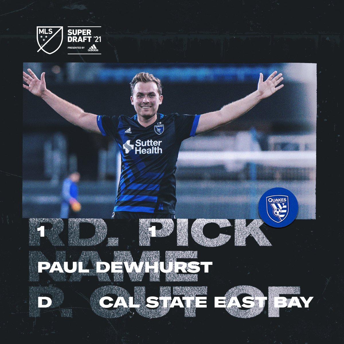 Anyone else interested in seeing the draft day creative from around MLS? Don't want to spend time going to each club's social channels? This is the  for you, starting with mine for the Quakes. (I had to make  @dewhurst_paul's dream come true when I built the template)  https://twitter.com/SJEarthquakes/status/1352348111943864321