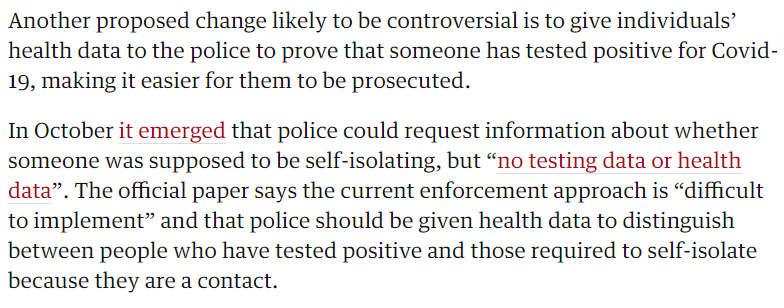 spyblog's tweet photo. Is this a #whistleblower #leak or UK Gov #KiteFlying ?
Insane idea to break promises that #COVID19 tests would not be #DataShared with #Police - criminals & any legal / illegal immigrants facing @ukhomeoffice #HostileEnvironment will #boycott tests
https://t.co/q019vDt0zq https://t.co/gXCkFzDWPW