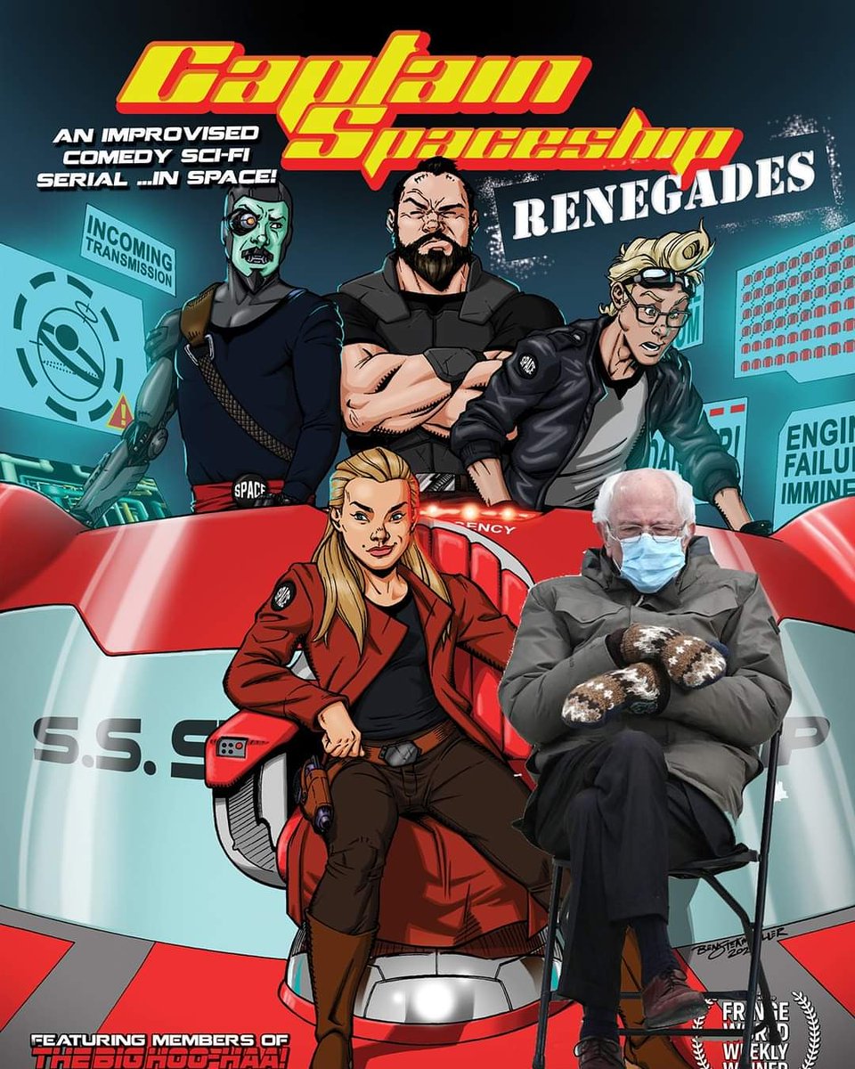 Quick! Before the meme gets old!

#CaptainSpaceship 
GIRLS SCHOOL FEB 3 - 14, 8:30pm (Super limited capacity! Book early!)
Fringeworld.com.au

#FringeWorld #PerthFringe #LiveTheatre #PerthIsOk #PerthArts #Comedy #SciFi #Improv #BernieSanders 

Image by @bensteamroller