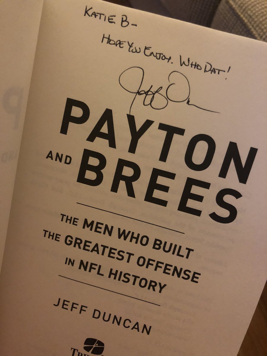 ktbdavis's tweet photo. Could not be more thrilled at what arrived in the mail today! Thanks @ewill27 and thanks @JeffDuncan_ , I canโt wait to dive in #foreverawhodat https://t.co/xkfKUskIev