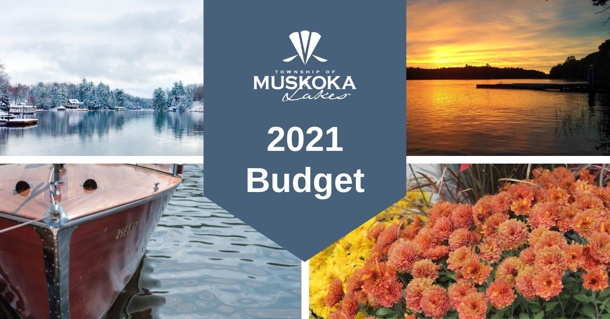Budget Update - Special General/Finance Committee Meeting (Draft Operating Introduction) scheduled for Jan 22/21 has been rescheduled to Feb 2/21 at 9am.
Special Council Meeting (Public Input) scheduled for Feb 2/21 at 4pm will be rescheduled. 
Details at engagemuskokalakes.ca/2021budget.