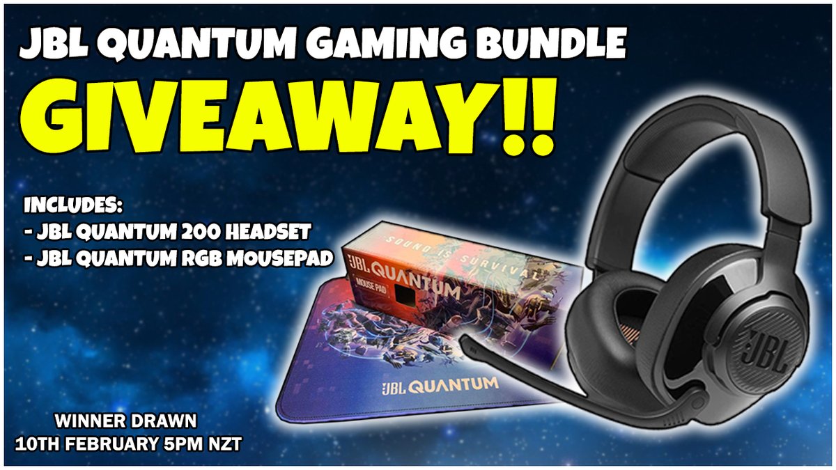EpicFlyingHorse's tweet photo. 🚨 GIVEAWAY TIME 🚨

Thanks to @JBLQuantumANZ, I'm giving away an EPIC JBL Quantum Gaming Bundle to ONE person.

How to enter:
- Follow @EpicFlyingHorse &amp; @JBLQuantumANZ on Twitter.
- Retweet this tweet.
- Reply with a picture of your setup!

Winner announced 10/02/2021 5pm NZT https://t.co/WRWlZqypxU