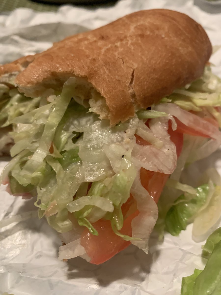bloisolson's tweet photo. Tonight’s dinner from Thirty Bales.  An original Big 10 ham sub.   Top notch.  #buylocalorbyelocal https://t.co/kWWMaNbykO
