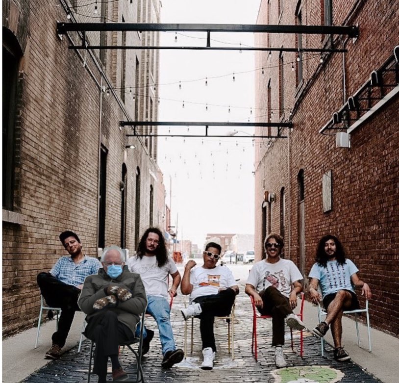 We sure miss our old tour manager Bernard. Saw him on the TV recently and he hasn’t changed a bit. Miss ya <a href="/SenSanders/">Sen. Bernie Sanders</a> !!! #FeelTheBern