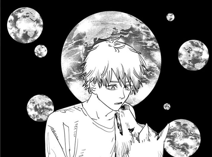 Dog for Makima gives him the advantage of not making his own decisions and excuses his lack of sympathy. He lacked sympathetic emotion in those moments due to the way he was raised without knowing what if feels like to lose someone u cared about deeply and that’s what’s beautiful