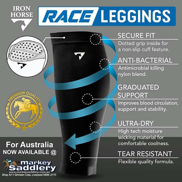 New Product Now In stock 
Iron Horse Race Leggings 
$38.50
markeysaddlery.com.au/leggings/iron-…