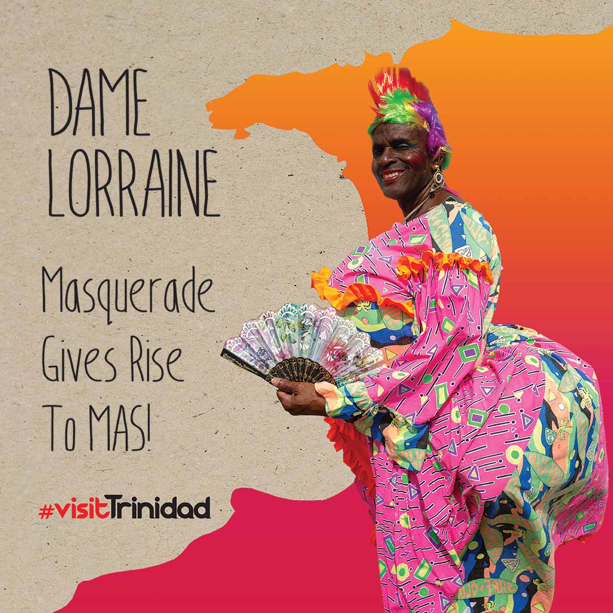exploretrinidad's tweet image. The glamorous Dame Lorraine was born from the formerly enslaved people imitating the 18th century elegant masquerades of French planters. The Dame Lorraine imitates this aristocratic celebration, and has become an iconic symbol of the roots of our Mas!

#visitTrinidad