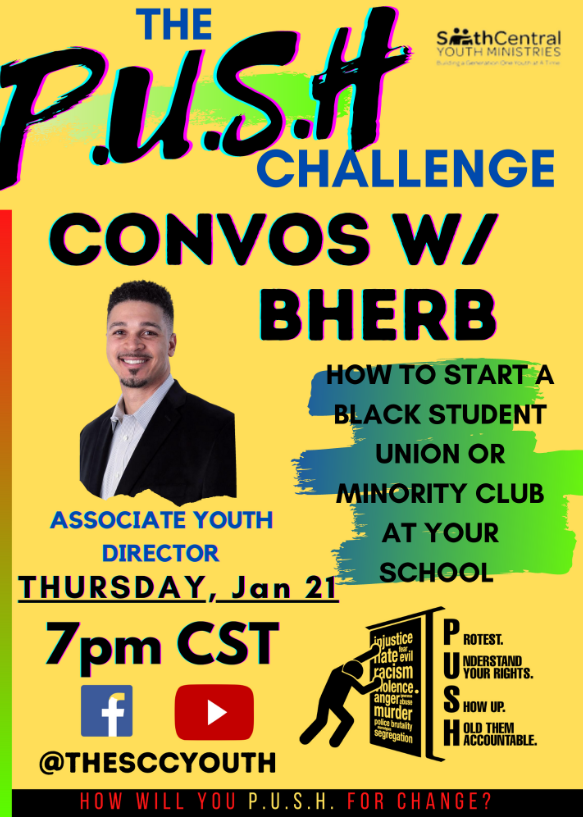 Don't miss out on what the Youth Department is doing tonight.