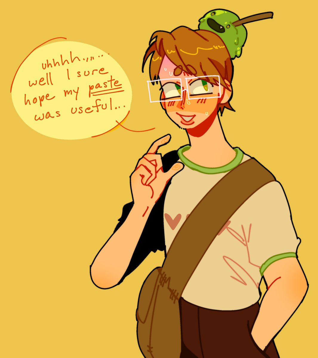 oh yeah charlie slimecicle is trending !! maybe follow me if you have taste, i draw the slime man