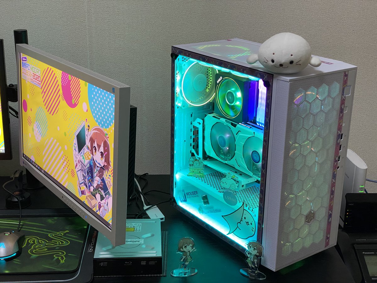 しろ とりあえずmod Pc完成 On Twitter プロ生ちゃん自作pc Mod Pcコンテスト2020 受賞作品が発表されました 結果は O O W O O ﾄﾞｷﾄﾞｷ しろたんpc がプロ生ちゃんお気に入り賞を受賞しました 次回は もっとレベルを上げて プロ生ちゃん特別