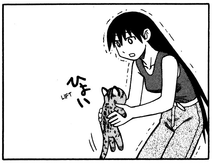 in the okinawa arc her outfit is redrawn so her shirt is over her pants rather than tucked in and this change is made consistently in all the panels she's in, even ones that aren't otherwise altered