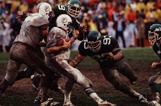 1982Dolphins 14, Jets 0“Mud Bowl"