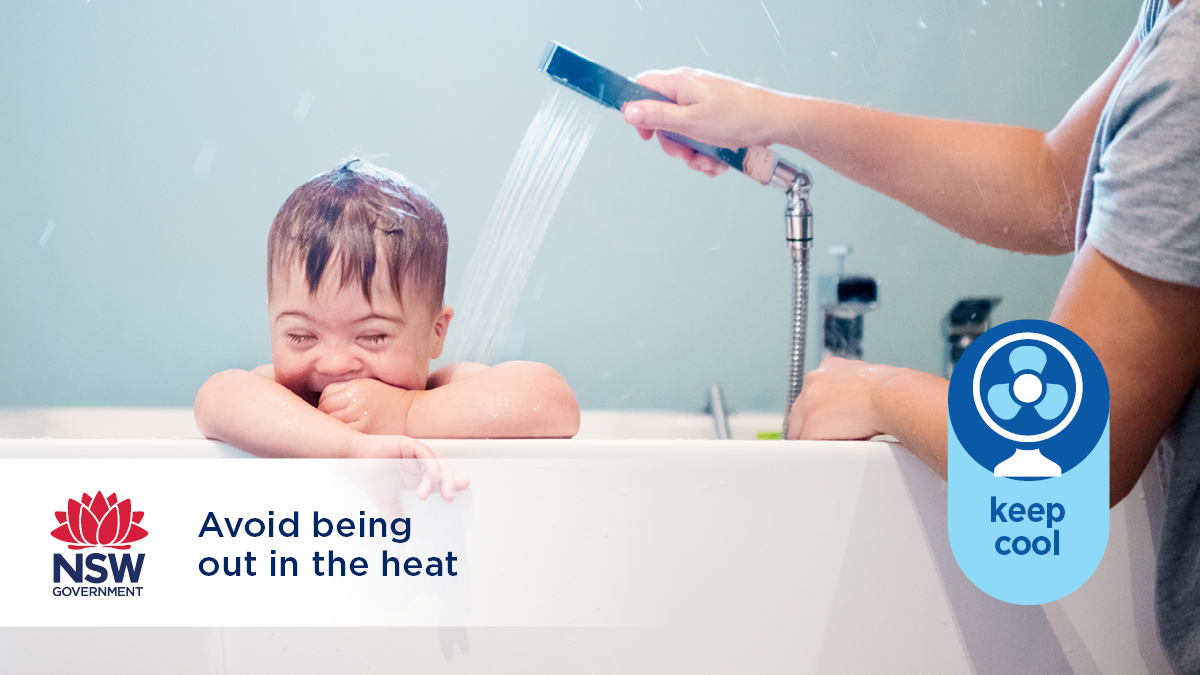 Parents, carers and guardians take note! Babies and children need to be watched carefully during heat waves as they can overheat and dehydrate quickly. Get tips to protect your family from the heat here: health.nsw.gov.au/environment/be… #BeatTheHeat