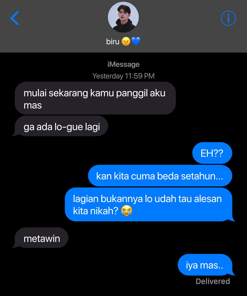 tinybrightwin's tweet image. [ brightwin au ] – teman tapi menikah

metawin gak mau dijodohin. daripada nikah sama orang asing yang gak jelas, mending nikah sama biru—sahabatnya sendiri. iya, kan?
