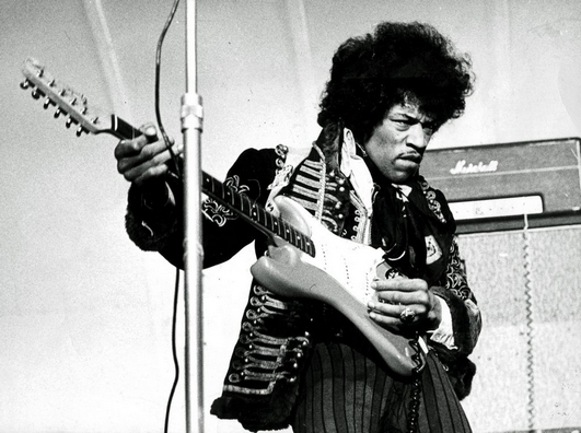 openculture's tweet photo. Jimi Hendrix Arrives in London in 1966, Asks to Get Onstage with Cream, and Blows Eric Clapton Away

"You Never Told Me He Was That F-ing Good" 

https://t.co/u8X0GVWjPy https://t.co/AepObRm8iB