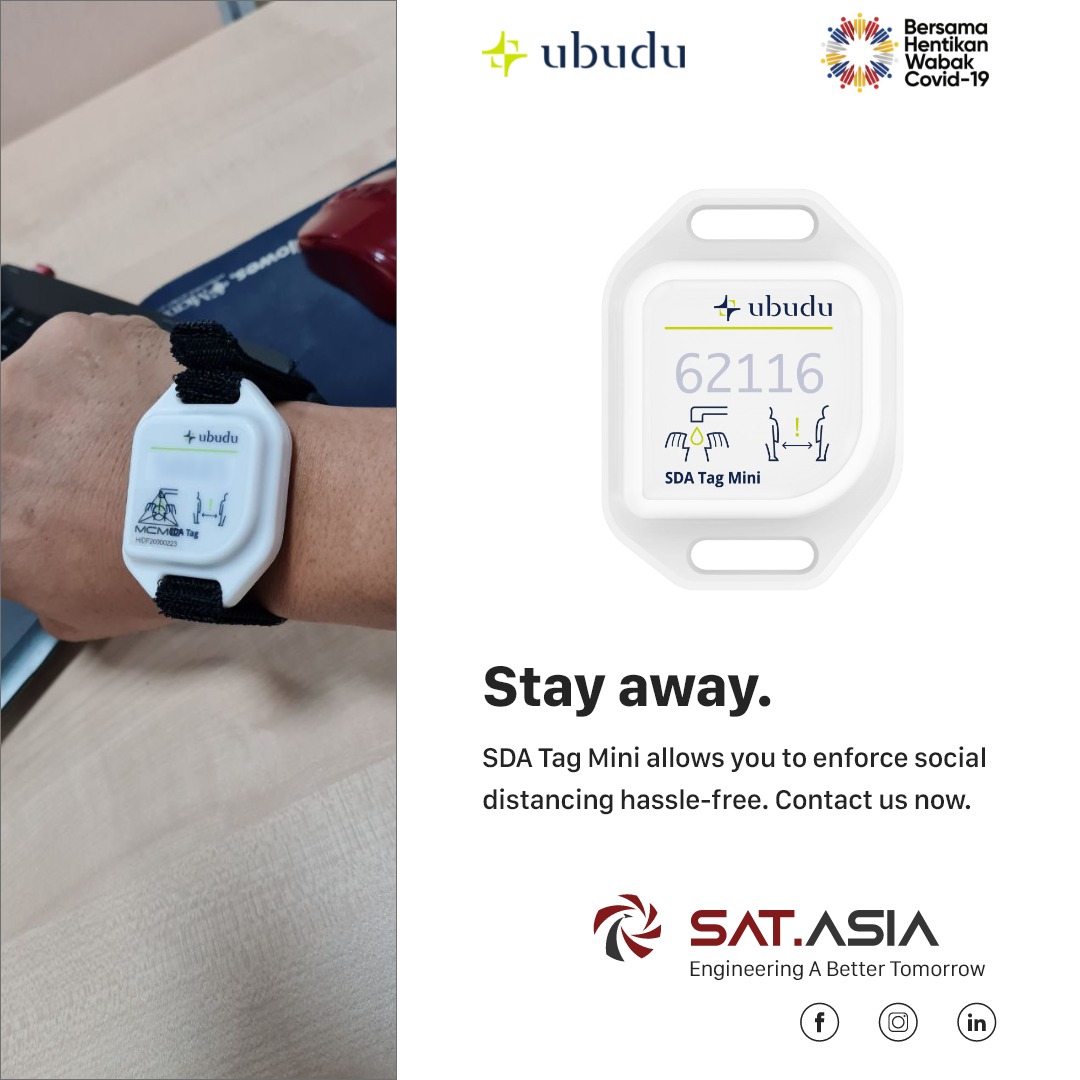 _satasia's tweet photo. STAY AWAY!
Efficient social distancing enforcement, hassle-free. The solution has been tried, tested, and trusted by local & international companies. Contact us today to find out more
#Covid19 #covid19malaysia #socialdistancingenforcement #SocialDistancingAssistant #salamjumaat https://t.co/CpvzWBu3KY
