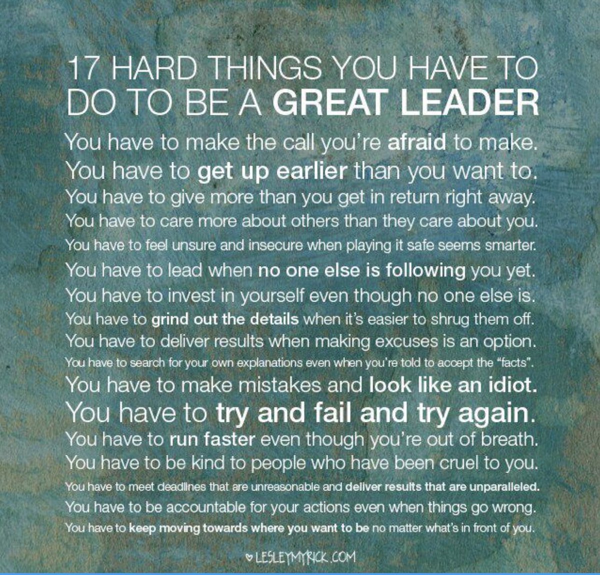 If this ain’t the cold, hard, truth. Shout out to all you #leaders out there. #keepfightingthegoodfight #principals #leadership <a href="/LisaAPhelan1/">Lisa A Phelan</a> @KrisHerda <a href="/sdelcour11/">Stacy Delcour</a> <a href="/barbknauss1/">barb knauss</a> <a href="/BlauserVince/">Vince Blauser</a> @LysandraNess <a href="/MulveyPrincipal/">Principal_Mulvey</a> <a href="/nahclement/">Nancy Harris-Clement</a>