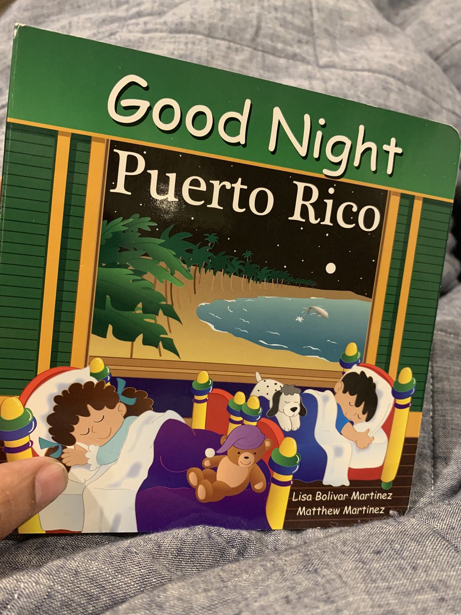 MrsPagan's tweet image. Tonight I gave ‘Goodnight Moon’ a break to read this new gem to my son: Goodnight Puerto Rico. Honored to be a part of #PeekskillBasics and share these precious moments with my boy: Read and Discuss Stories 📚