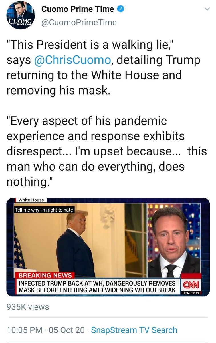 KaitMarieox's tweet photo. When Trump takes his mask off vs. when Biden takes his mask off https://t.co/4y3vysXBh3