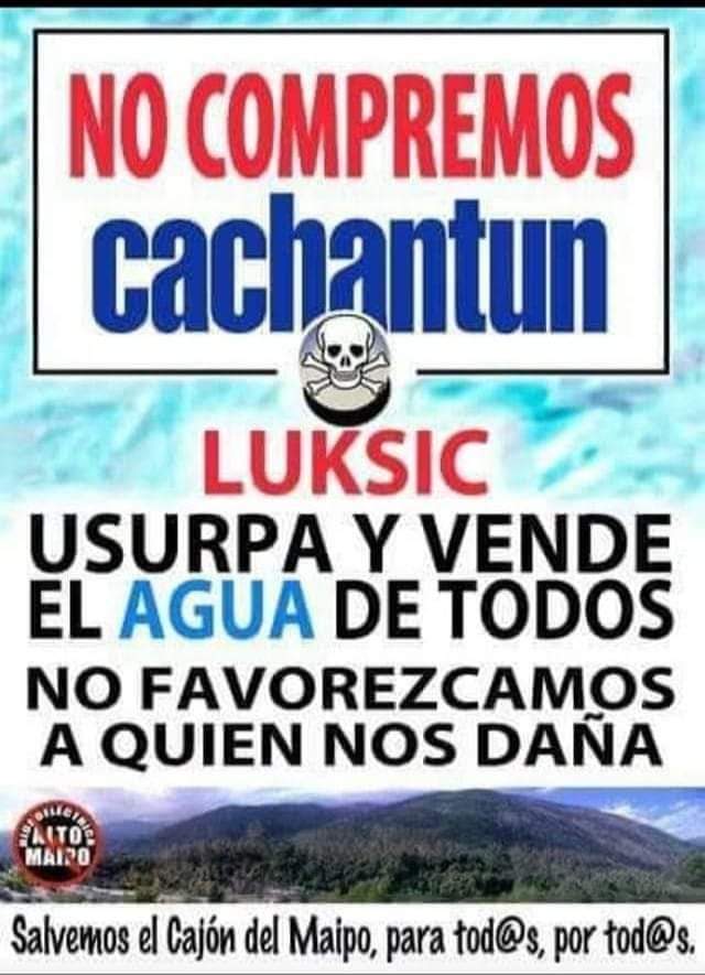 Dpm_Chile2020's tweet photo. #NoCompresCachantun
#NoCompresCachantun
#NoCompresCachantun
#NoesSequiaesSaqueo #CodigoDeAgua @El_Ciudadano @elmostrador @Censelio @chileconvoca @EPInforma @MegafonoPopular @Chileokulto @xcaracolax @RadioTVLiberaci @RadioUmbral @PiensaPrensa @thecliniccl @capucha_informa https://t.co/4gp7Yq8PzW