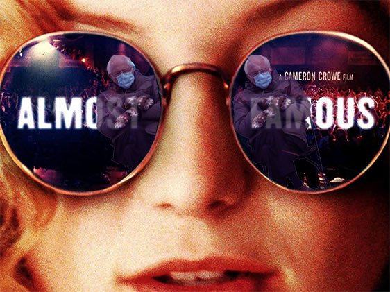 Almost Bernie or Bernie Famous? #BerniesMittens <a href="/BernieSanders/">Bernie Sanders</a> <a href="/CameronCrowe/">Cameron Crowe</a> <a href="/KateHudsonKHH/">Kate Hudson 𝐻𝑒𝒶𝓋𝑒𝓃 🌻</a>  #BernieSanders #BernieSandersmemes #BernieSandersMittens #BernieSits #BernieMeme #berniefamous #almostbernie #BERNIE2020 #berniemittens