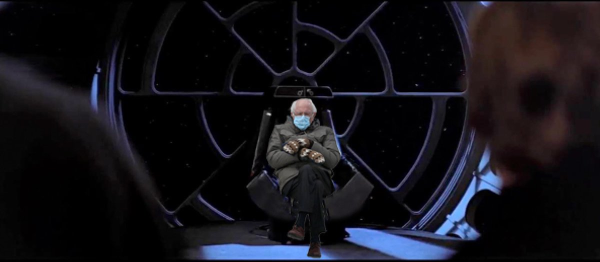 planchettesays's tweet photo. #starwars #bernie #emperorbernie #palpatine #onceagainIamaskingforyoutostrikemedown https://t.co/gaspBupQbw