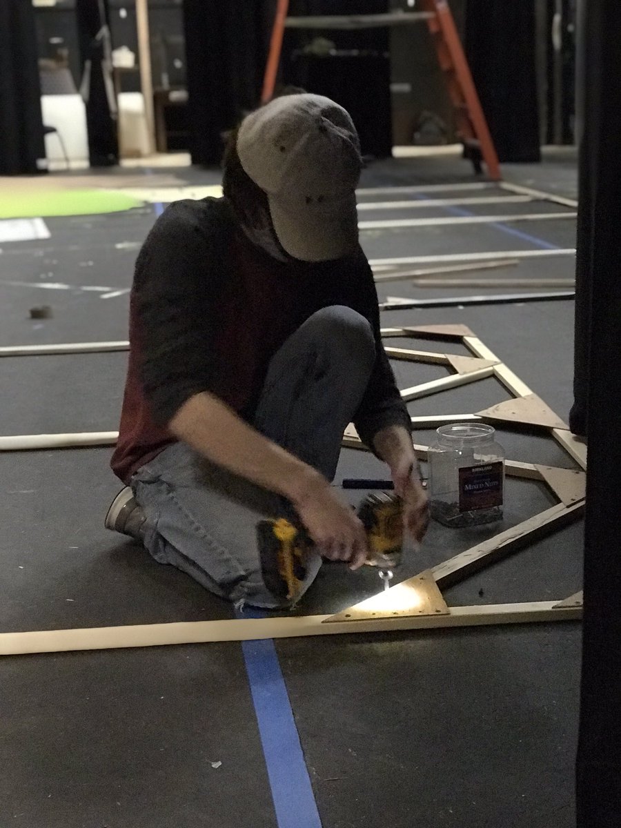 SPRING MUSICAL... cast and crew are in full production. @bellarmine_prep #freakyfriday #theater #musical