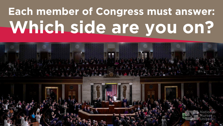 NationalNurses's tweet photo. In a few weeks, #MedicareForAll legislation will be reintroduced into the House and Senate.
 
Our focus will be building momentum around the House bill.
 
Between now and the introduction, we must organize like hell to ensure as many cosponsors as possible. https://t.co/tLHNM52rH3