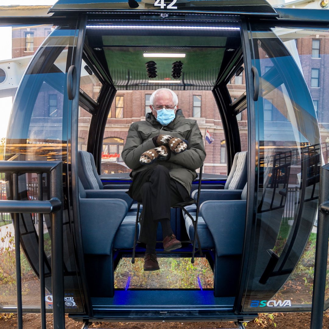 perfect weather for a ride on The Wheel!