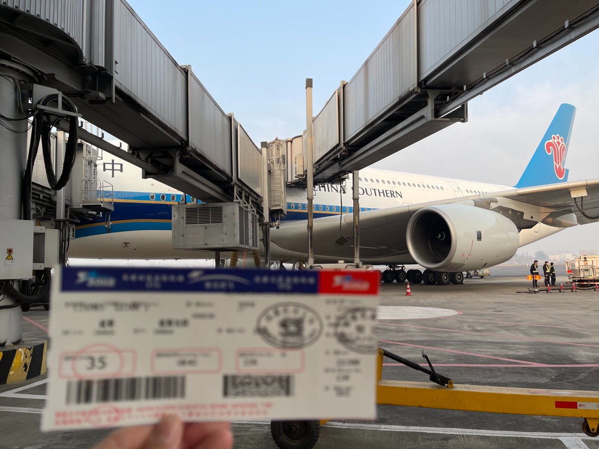 Chengdu Tianfu Int'l Airport, here we come! Our team is on: @CSAIRGlobal  #Airbus A380-800 B-6136 @airchina  #Boeing 747-8i B-2486 @CEAirglobal Boeing 777-300ER B-2002See you at TFU.  #RealChinaLife  #avgeek