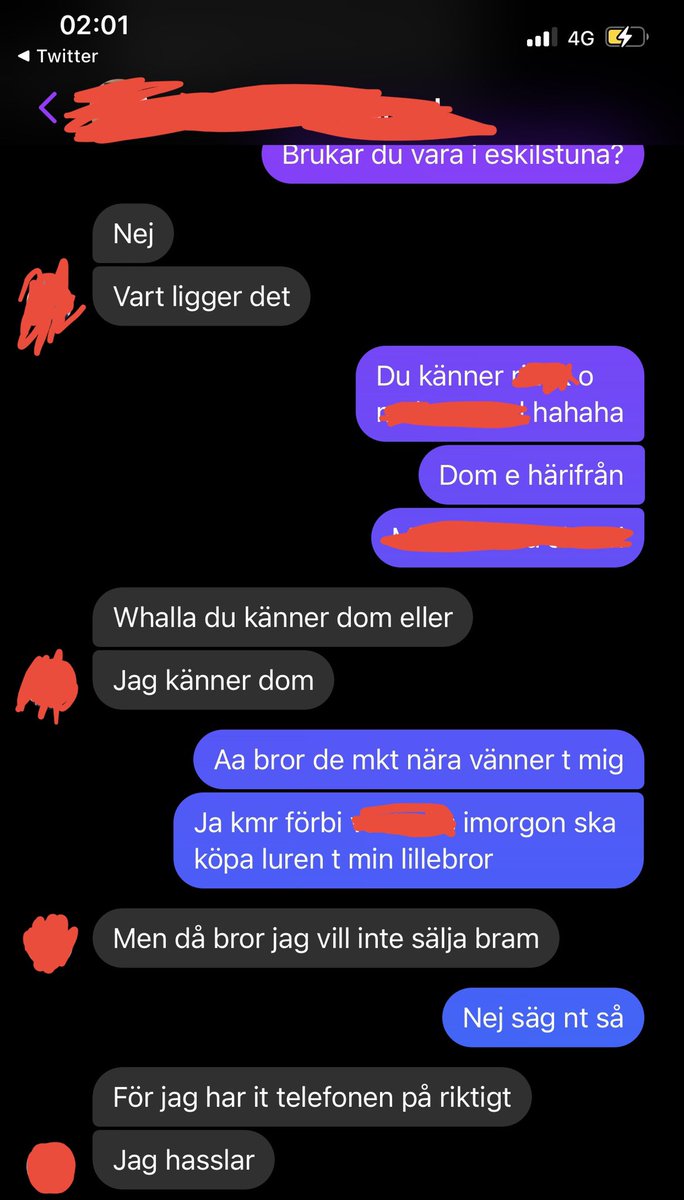 Vilken snubbe han erkände direkt 😂