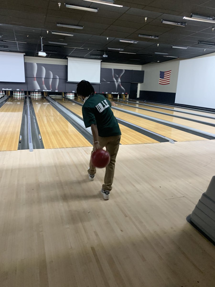 Junior, Mark Willis bowling in competition vs Summer Creek!
