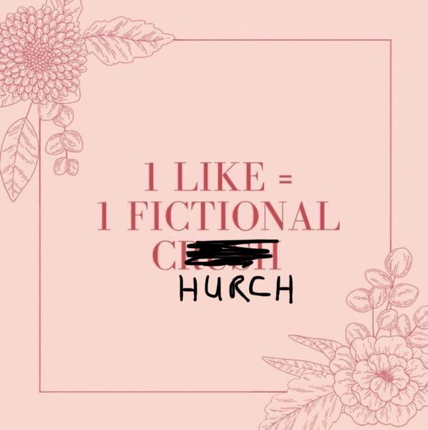 I didn’t have a lot of fictional crushes so let’s do this instead