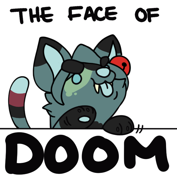 Momma_A_Jo's tweet photo. After a good suggestion from @cassmutt , I'm making -

✨THE FACE OF DOOM

Into a YCH! It will consist of the basic markings and any accessories that are attached to the body. 
Ex. is my own character Pillar!

🌟The price is 10$ 🌟

I hope you all enjoy the silly faces :) https://t.co/w521VHZzCk