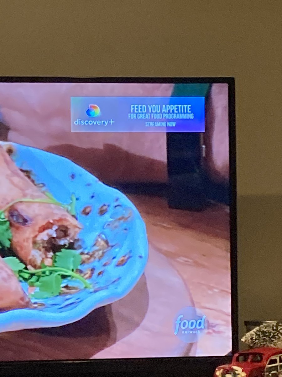 jumu1027's tweet photo. @discoveryplus a typo in your ad? Feed YOU appetite? Feed YOUR* appetite? https://t.co/N0UEJUjYgi