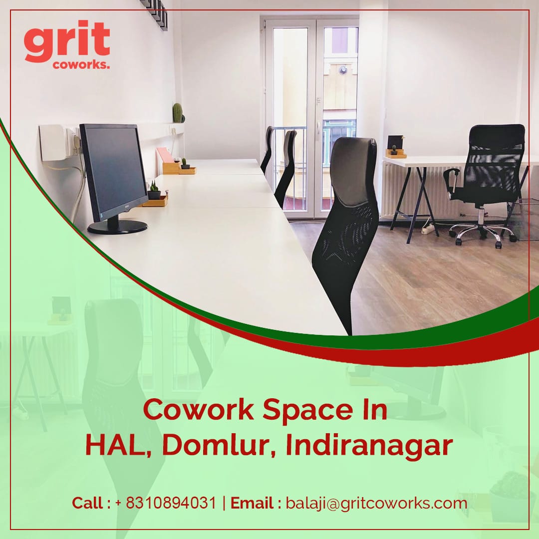 CoworksGrit's tweet photo. With @GritCoworks find the best co-working space in HAL, Domlur and Indiranagar and get your network vast and diverse as well as strong which will make your business grow. For further details contact on +918310894031 or visit https://t.co/3VTr2BEE6s
#rent #cowork #space #startup https://t.co/i5HrfpQ4VF