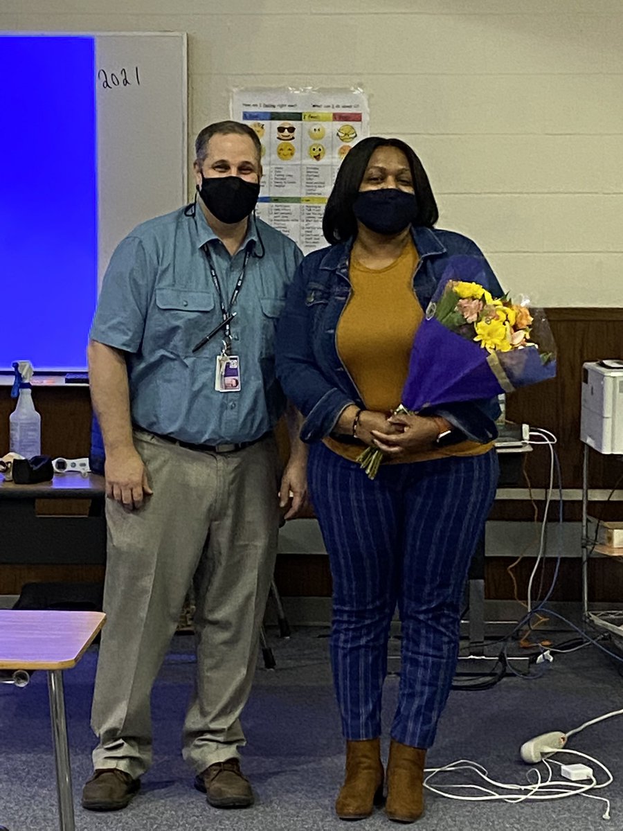 DAEP_MLC's tweet photo. Congratulations to our very own Ms. Jamillah Jackson! Our well deserving Teacher of the Year! We are so proud of you!! @DAEP_MLC @K_Luthi @jymbj https://t.co/c9ZJq27JPj