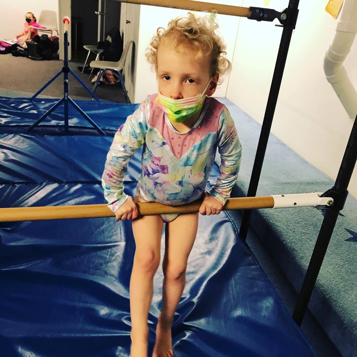 Coach_Lewin's tweet photo. Tonight was Nora’s first gymnastics session!  With all the covid restrictions it has been hard to find social/athletic activities for toddlers.  To say the least, we were excited for her first class.  Nora did amazing and impressed all of us.  #NorasJourney https://t.co/liSryHDCLm