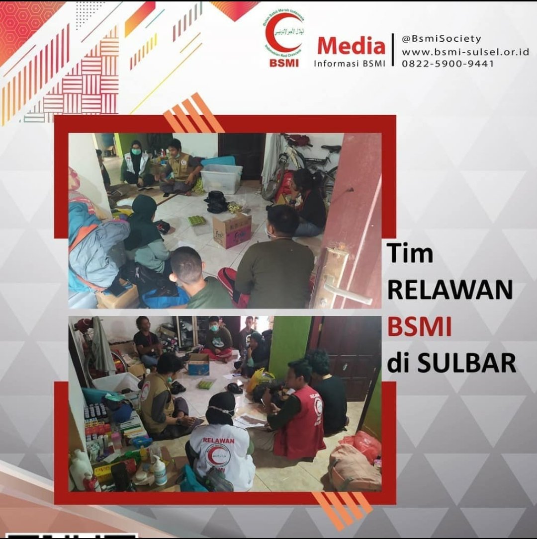 BSMISociety's tweet photo. 📢 *Relawan Siap Tanggap di Lokasi Bencana* 📢

Selasa, 19 Januari 2020.
Tim 1 Assessment dan Tim 2 dari Medis sedang melakukan rapat dan briefing dalam rangka persiapan pendirian Rumah Sakit Lapangan di Lokasi Bencana di Mamuju, Sulawesi Barat.
Rencananya akan ada koordinasi. https://t.co/gx7WethrT2