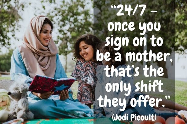 ConsultingTd's tweet photo. “24/7 – once you sign on to be a mother, that’s the only shift they offer.” ― Jodi Picoult 
-
-
Website: https://t.co/fxf2INN5Q3 
-
- 
#positiveparent #positivediscipline #communication #connections #familyworks #parentsworkingtogether #familyfirst #correctivebehavior https://t.co/WlqxivdJSV