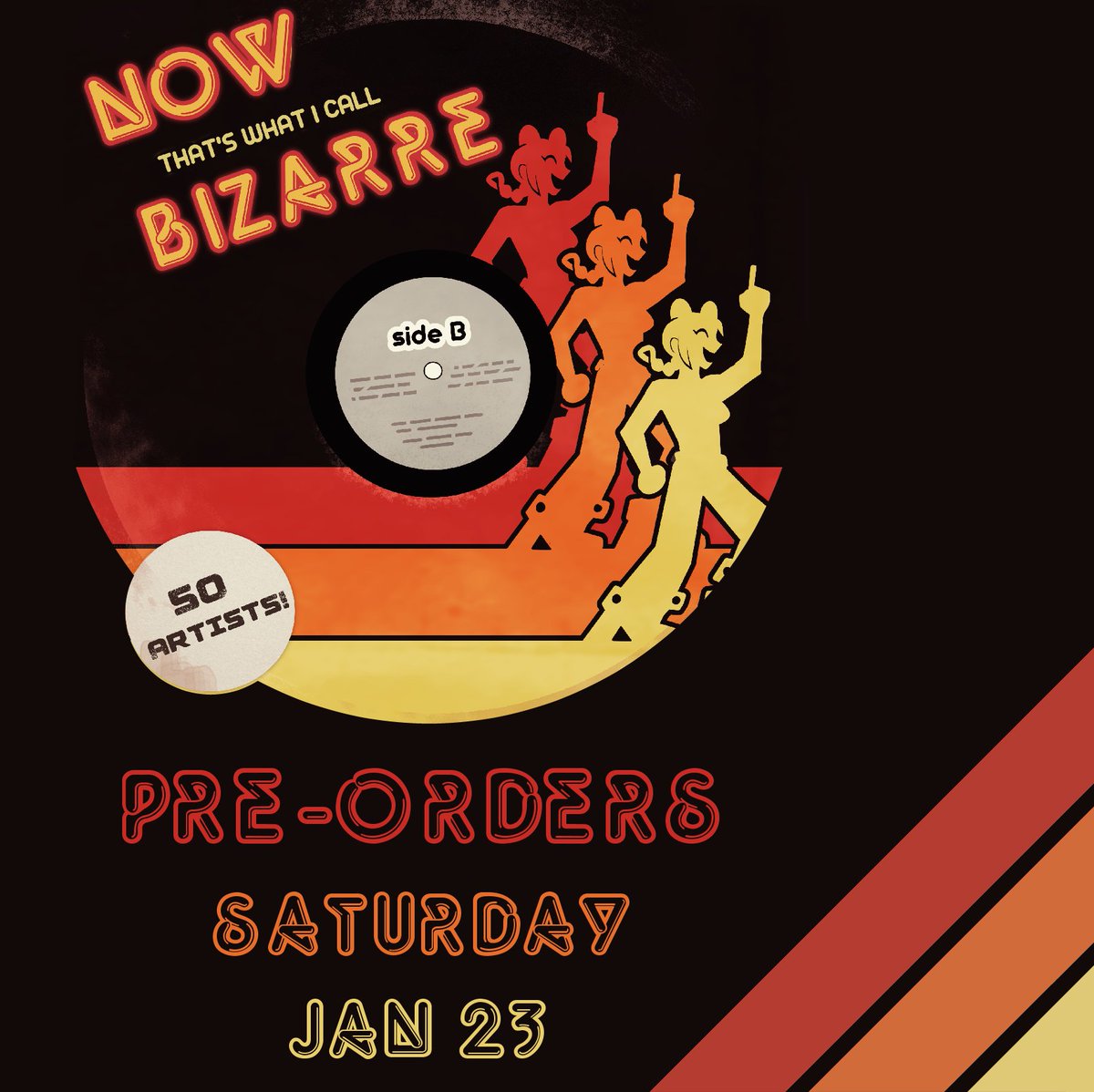 PRE-ORDERS FOR NOW THAT'S WHAT I CALL BIZARRE OPEN ON SATURDAY, JANUARY 23rd!!! KEEP AN EYE OUT!!✨💖