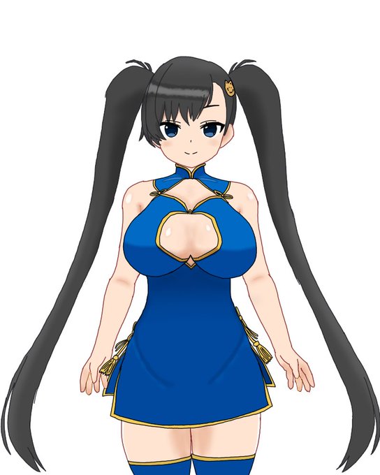 オリキャラ(チャイナ服ver)
カスタムキャストが便利すぎる 